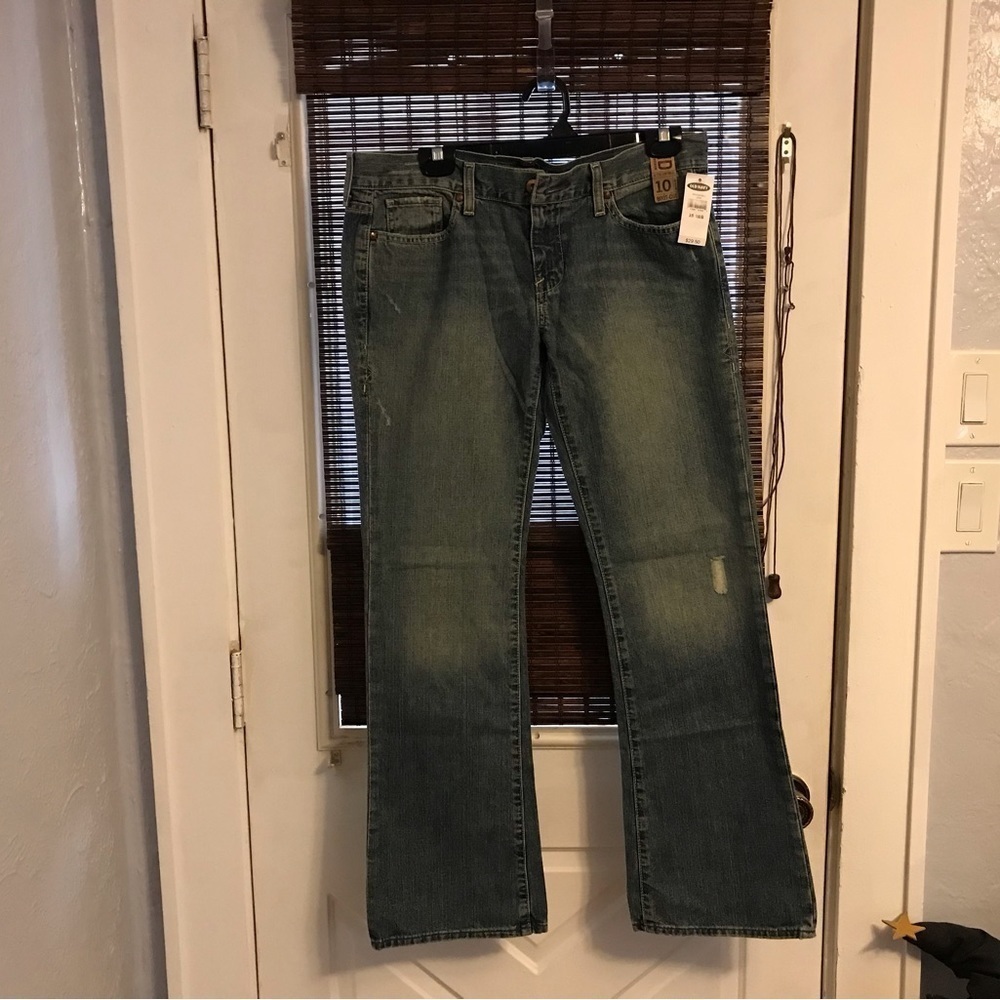 NWT OND Ultra Low Waist Boot Cut Jeans